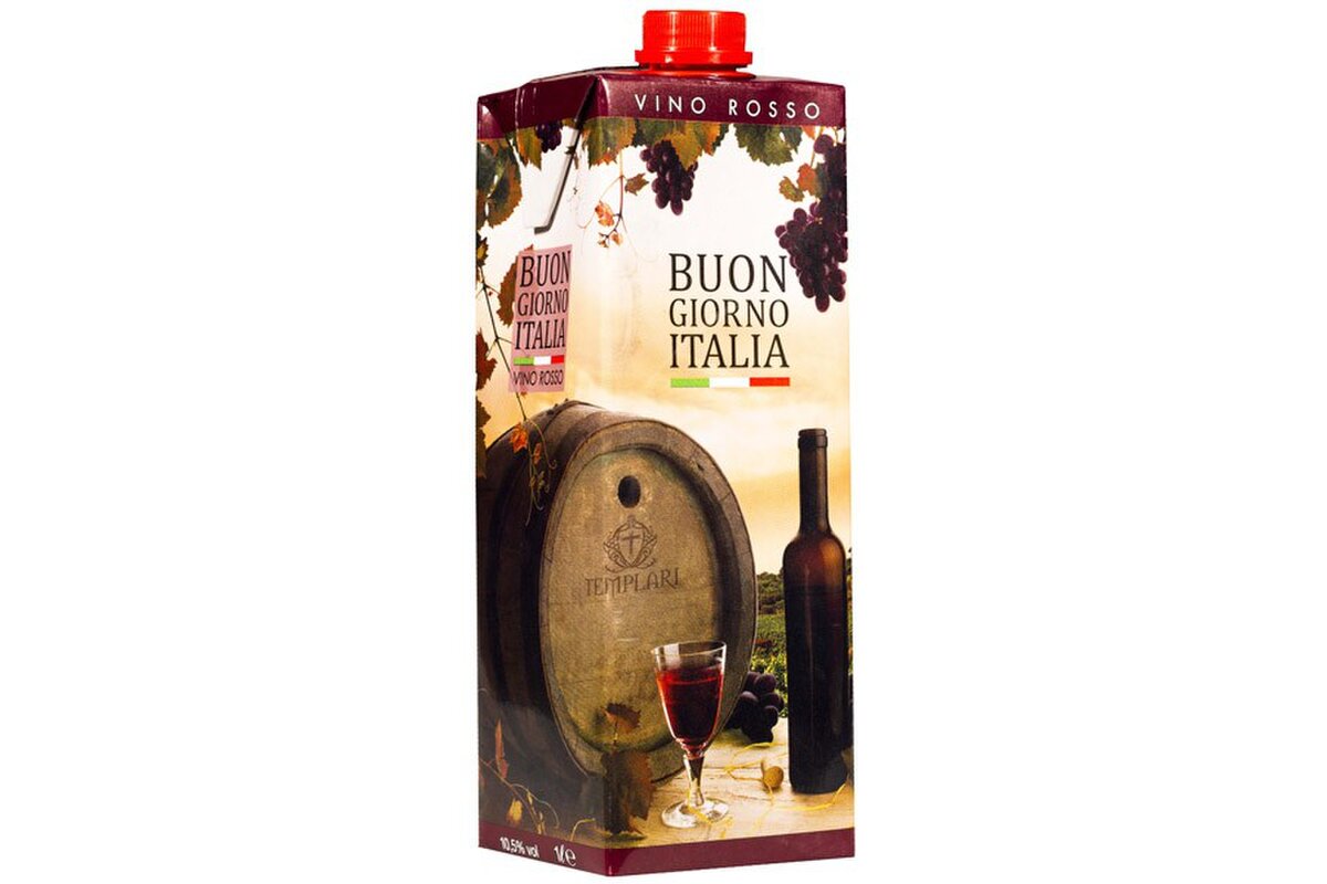 Vino na varenie červené 1 l Tetrapack